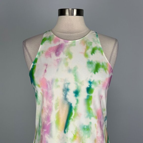 Amanda Uprichard Womens Tie Dye Racerback Midi Dress Sleeveless size Medium - Picture 4 of 12